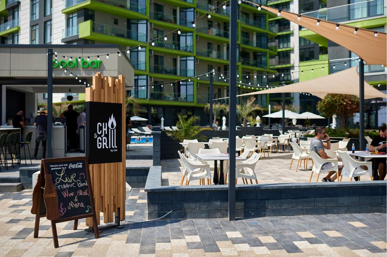 Nasty 24 Aparthotel Pool & Spa Mamaia Nord Нэводари Экстерьер фото